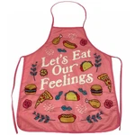 Let's Eat Our Feelings Apron Funny Comfort Food Novelty Kitchen Smock. Fixed Price $11.30.