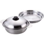 Wahei Freiz Tsubame-sanjo Stainless Steel Tabletop Pot 26CM & Steamer Set, Ih Co. Fixed Price $70.98.