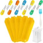 Augsun Corn Cob Kit - Includes 10 Fun Face Holders, 5 Trays, And Butt.... Fixed Price $18.42.
