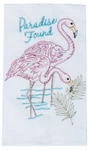 Flamingo 'paradise Found' Kitchen Towel. Fixed Price $13.56.
