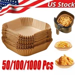 New Air Fryer Disposable Paper Non-stick Baking Oil-proof Liners Square. Fixed Price $41.58.