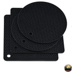 Silicone Trivets For Dishes-heat Resistant Mats-siliocne Pot Holders-hot .... Fixed Price $21.30.