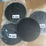 (4) American Metalcraft Trivet Silicone Round Black 5.05" X 4.95" Trvr 5!. Fixed Price $22.69.