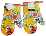 Mainstays Oven Mitt 7" X 11" Fruit MS00 040 212-16 New! Lot Of. Fixed Price $12.59.