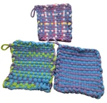 Purple Themed Hand Crafted Set Of 3 New. Fixed Price $10.00.