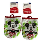 Disney Mickey Mouse 2 Pk Oversized Mini Oven Mitts Christmas Holiday Garland New. Fixed Price $18.99.