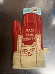 Blue Q Oven Mitt Kitchen Made From Scratch Cat Kitty Kitten Feline Insulated. Fixed Price $6.39.