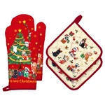 Arquiel Christmas Tree Cat Oven Mitt & Pot Holder X2, 02. Fixed Price $28.41.