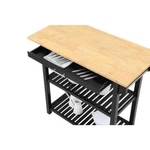 DESIGNS2GO 3 Tier Block Kitchen Prep Island With Drawer, Butcher.... Fixed Price $151.42.