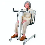 Foldable Electric Patient Lift Transfer Wheelchair 280LB. Fixed Price $659.70.