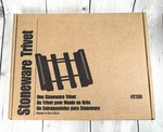 Pampered Chef Stoneware Trivet Adjustable Original Packaging Hot Pad 2130. Fixed Price $29.40.