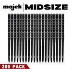 Majek Mens Tour Pro Black Midsize Logo Golf Grips Bulk Pack - 200. Fixed Price $349.95.