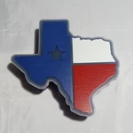 New (open Box) Cwc Plastic Snack Lone Star State Texas Shape 12" Party. Fixed Price $9.99.