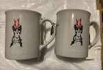 Boston Terrier French Bulldog Mug Set Christmas Holiday. Fixed Price $20.00.