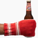 Suzy Mitt, The Original Knit Can Cozy, Perfect For White Elephant Gift, Yanke.... Fixed Price $22.51.