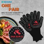 Bbq Grill Gloves Heat Resistant 1472 F Oven Cooking Mitts Silicone 5.5''. Fixed Price $15.00.