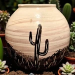 Vtg Native American Navajo Pottery Hand Painted Small Vase Ronda Kay Signed. Fixed Price $14.20.