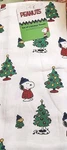 Peanuts Snoopy Red Puffer Jacket With Cristmas Tree 2PK Kitchen Towels. Fixed Price $17.95.