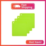 Smithcraft Green Silicone Trivet Mat For Counter Top Hot Pads Pan And Pot He. Fixed Price $18.26.