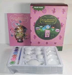 Alices Adventures Wonderland Paintable Tea Set W/ Book By Spark Plug Open Box. Fixed Price $11.99.