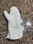 Vintage Pampered Chef Cream Cotton Knit Terry Cloth Oven Mitt # 1326 Retired. Fixed Price $45.99.