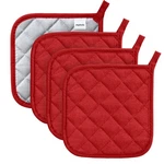 Joyhalo 4 Pack Heat Resistant Pot Holders - Terry Cloth Sets For Cooking & Ba.... Fixed Price $16.06.