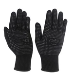 Angenil 2 Pcs Heat Resistant Gloves With Silicone Bumps, Size, Black. Fixed Price $10.06.