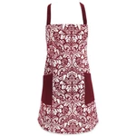 Dii Chef Style Cotton Adjustable Straps And Large Pocket, Apron, Wine. Fixed Price $7.47.
