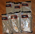 6 New Pairs Of Ritz Elbow-length, 2PX27BETF, Pyrotex Fabric Oven Mitt Beige, 17". Fixed Price $59.97.