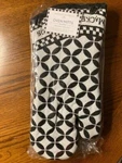 Mackenzie Childs Geo Oven Mitt Set Of 2 In Black - "new". Fixed Price $44.99.