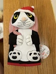 Ritz Kitchen Friends Whiskers The Black & White Cat Decorative One Mitt. Fixed Price $8.00.