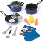 Pretend & Play Pro Chef Set, Toys For Kids, Kitchen, Pots And Pa. Fixed Price $39.99.