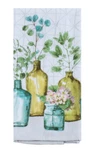 Kay Dee "greenery" Dishtowels, Potholder, Oven Mitt & Apron Free Shipping. Fixed Price $6.99.