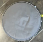 Ikea Beno Chair Pad Outdoor Round Gray Cushion 13 3/4 " Seat - New Open Box. Fixed Price $5.25.