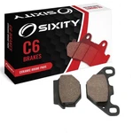 Rear Ceramic Brake Pads 1992 Husaberg FC499 Set Full Kit Central Fixing Pin Oi. Fixed Price $13.06.