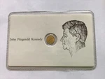 Miniature Solid Gold Coin 8K Plastic Holder: John Fitzgerald Kennedy Special!!. Fixed Price $169.99.