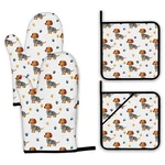 Cute Dachshund Dog Oven Mitts And Pot Holders,paw Heat Resistant G.... Fixed Price $29.98.