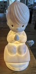 Enesco Precious Moments Praying Boy Night Light Porcelain Nursery Lamp.... Fixed Price $9.99.