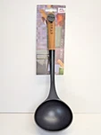 New! Staub Tools Matte Black Silicone Wooden Handle Soup Ladle Kitchen Gear. Fixed Price $17.99.