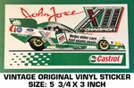John Force Nhra Drag Racing Champion - Vintage Original Vinyl Decal Sticker. Fixed Price $7.23.