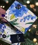 Kate Spade New Card Holder Madison Festive Floral Double Sided/top Pouch Giftbox. Fixed Price $69.00.