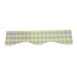 Vintage Waverly Classics Scalloped Blue & Yellow Plaid Valances Toppers Set Of 2. Fixed Price $39.99.