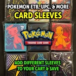 Pokemon Card Sleeves - 65 Count Packs Mix & Match Sets And Save!. Fixed Price $8.99.