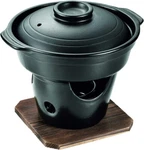 Pearl Metal HB-5221 Sukiyaki Pot With Stove Set Ceramic Wagokoro Kaiseki S-4933. Fixed Price $47.95.