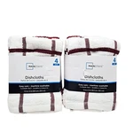 Mainstays Dishcloths 8 Pack Kitchen Towels Absorbent Cotton Blend Red Sedona. Fixed Price $11.99.