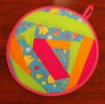 Hand Made 7" Pot Holder, Hot Pad, Trivet With Double Insulated Layer Usa. Fixed Price $11.99.