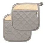 Mukitchen 100% Quilted Cotton Pot Holder, Nickel - Set Of 2. Fixed Price $16.19.