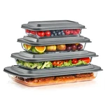 Sorbus 8-PIECE Deep Glass Baking Dish Set With Lids. Fixed Price $59.99.