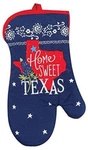 Kay Dee Designs R3765 Home Sweet Texas Oven Mitt Blue, 13X7 Inches. Fixed Price $9.50.