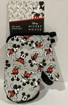 Disney Mickey Mouse Mini Oven Mitts 2-PACK Rubberized Gray Pot Holders Nwt. Fixed Price $10.99.